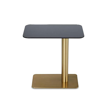 Flash Table Rectangle Brass Tom Dixon, стол