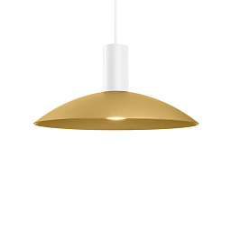 ODREY 1.8 Signal White + Gold Wever Ducre Odrey подвесной светильник куполообразный белый с золотом