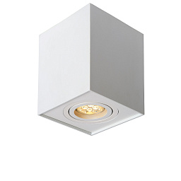 22953/01/31 Lucide TUBE потолочный светильник квадратной формы белого цвета