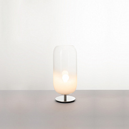 Gople TL Mini Artemide Gople настольный светильник с овальным стеклянным плафоном на подставке