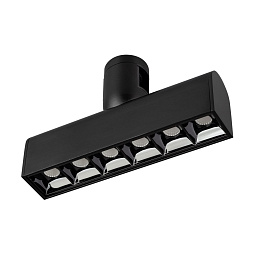 039284 Arlight Apriori lights трековый светильник прямоугольный черный на стойках система APRIORI 48V