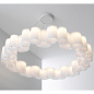 8686 Stilnovo Honey SP L LED люстра современная круглая белый — фото 1