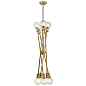 Armstrong 10 Light Chandelier Natural Brass люстра 43119NBR Kichler — фото 6