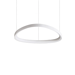 304717 Ideal lux Gemini подвесной светильник с белым кольцевым корпусом