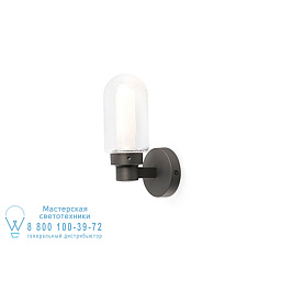 40076 Faro Barcelona BRUME настенный светильник бронзовый с матовым плафоном