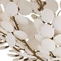 Люстра Arteriors Bilal, кокосовая скорлупа цвета слоновой кости — фото 12