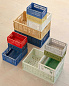 AB634-A603-AB97 Hay Colour Crate Ящик для хранения цветных ящиков, большой, 34,5x53 см, мятный — фото 1