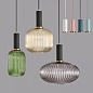 IRIS01 Imperiumloft Ferm Living Chinese Lantern A Brass / Green подвесной светильник 60W — фото 1