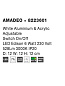 8223601 AMADEO Novaluce настенный светильник LED Edison 6Вт 230В 528Lm 3000K IP20 — фото 2