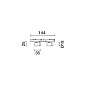 Q626 Palco Low Voltage iGuzzini Palco LV spotlight 2 x Ø 19 - spot beam — фото 1