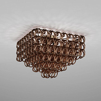 МИНИ-ПОТОЛОЧНЫЙ СВЕТИЛЬНИК 65Q CRYSTAL COPPER MATT BRONZE 1 E27 CE