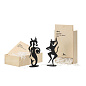 20165201 Silhouette Vitra Фигурка настенная силуэт русалки чёрная — фото 1