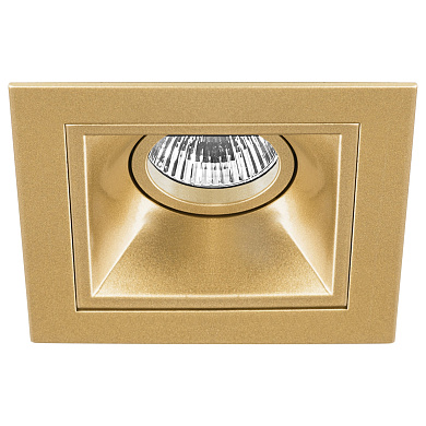 D51303 Lightstar Domino точечный светильник, 50Вт, золото