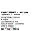 9853044 RANDO SMART Novaluce светильник LED 50Вт 230В 3250Lm 3000K - 4000K IP20