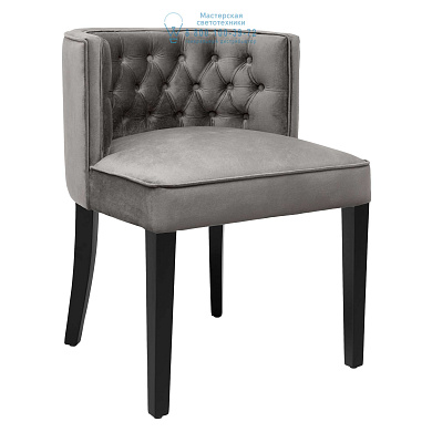 112266 Dining Chair Dearborn roche porpoise grey Eichholtz