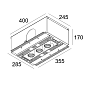 100075 9020 B Delta Light SPLITBOX 3 Spy 52 Мягкий утопленный светильник — фото 1