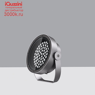 N466 Agorà iGuzzini Spotlight with bracket - Neutral White LED - Integrated Ballast - Spot optic - Ta 40