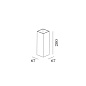 Настенный светильник BOX WALL mini 2.0 Wever & Ducre — фото 7
