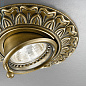 Kolarz MILADY 0298.10B.4 точечный светильник состаренная латунь ø12cm мин. высота 7cm макс. высота 9cm 1 лампа gu10 — фото 2