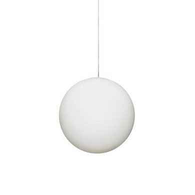 2485-0100 Luna Design House Stockholm Крупный подвесной светильник с круглым белым плафоном