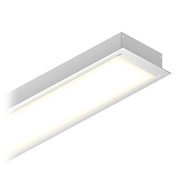 LINEAR 8832 V Led Technology LINEAR встраиваемый линейный светильник с вытянутым алюминиевым корпусом и равномерным светораспределением