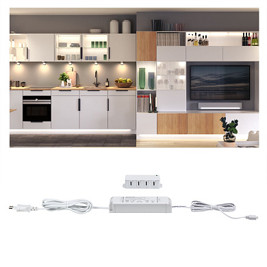 Настенный светильник Paulmann Clever Connect, 81 мм