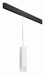 PRORP649681 Lightstar Rullo подвесной трековый светильник с коническим плафоном белого цвета для однофазного шинопровода