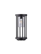 Dark Anthracite Die-Casting Aluminium & Clear Polycarbonate LED E27 1x12Watt 100-240Volt IP65 Bulb Excluded D:16 H:35 cm