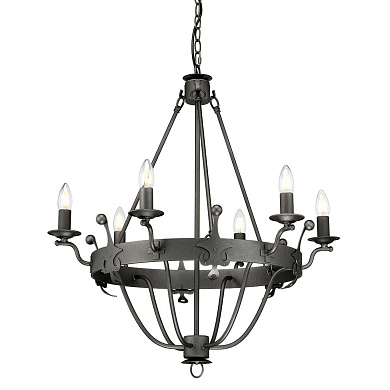 Люстра Windsor Elstead WINDSOR6-GR графитовый