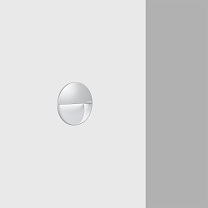 Walky Round optic assembly Ø100mm – AL optic – Warm White LED – 24Vdc 4.6W 111.3lm - 3000K - PWM