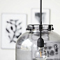 203970121 House Doctor Home Decor Подвеска-шарик в форме банки 30 см, дымчатая — фото 1