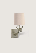 Burnished Silver shown with 6 Fez in Putty Silk with Cream Card lining