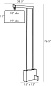 DB79000-885 Piloti Floor Lamp Arteriors торшер — фото 9