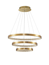 Triac Dimmable Antique Brass Aluminium & Acrylic LED 112 Watt 220-240 Volt 4731Lm 3000K IP20 D: 80 H: 150 cm