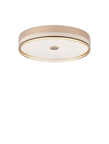 Triac Dimmable Champagne Gold Steel & Amber Acrylic LED 31Watt 220-240Volt 1860Lm IP20 3000K D:50 H:9.7 cm