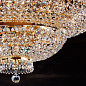 DLU 2388/15/105 gold Sheraton Orion крупная золотая хрустальная люстра — фото 1
