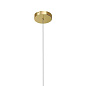 Keele 6" 1 Light LED Pendant Champagne Gold подвесной светильник 84324CG Kichler — фото 3