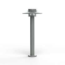 Kerlouan N° 3; Polycarbonate E27 105W; Metal grey