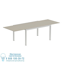 РАЗДВИЖНОЙ СТОЛ TABOELA 100x150/270 + КЕРАМИЧЕСКАЯ СТОЛЕШНЯ ЖЕМЧУЖНО-СЕРЫЙ Royal Botania