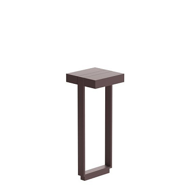Mile Flos Outdoor Садовый столбик прямоугольный коричневый f-o-0944
