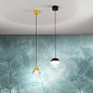 CA145ACHMDI Linea Light Rossini SP люстра со сферическим диффузором хром — фото 2