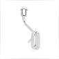 24007 ETERNA Chrome structure wall lamp with left reader бра Faro barcelona — фото 1