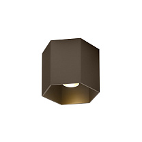 HEXO 1.0 LED, бронза брашированный, 2700 K, 8.1 Вт