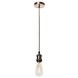 A7002SP-1AB Arte Lamp ELECTRA подвесной светильник с металлическим патроном и декоративной лампой