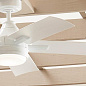 52" Tide 5 Blade LED Weather+ Outdoor Ceiling Fan White уличная люстра-вентилятор 310126WH Kichler — фото 1