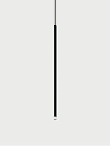 A-TUBE NANO PENDANT MEDIUM 60CM BLACK CABLE MATT BLACK 3000K