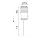 Уличный светильник Slicing Stem Artemide — фото 6