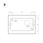 Настенный светильник Arlight SP-WALL-FLAT-S110x90-2x3W — фото 1