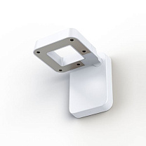 Square N° 1; Satin-finish polycarbonate Built-in LED 4000°K neutral white 35W; White