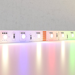 светодиодная лента RGB+W с регулировкой цвета и теплым оттенком